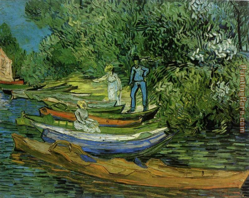 Vincent van Gogh Bank of the Oise at Auvers